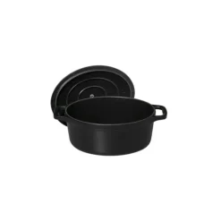 Cocotte En Fonte*CHASSEUR Cocotte en Fonte Ovale 17 cm Noir Mat