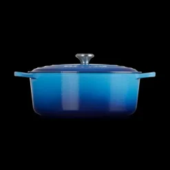 Cocotte En Fonte*LE CREUSET Cocotte en Fonte Ovale 33 cm Azur Signature