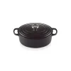 Cocotte En Fonte*LE CREUSET Cocotte en fonte Ovale 35 cm Noir mat Signature