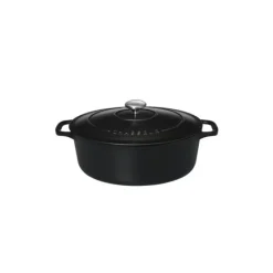 Cocotte En Fonte*CHASSEUR Cocotte en Fonte Ovale 29 cm Noir Mat
