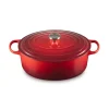 Cocotte En Fonte*LE CREUSET Cocotte en Fonte Ovale 33 cm Cerise Signature