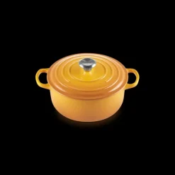 Cocotte En Fonte*LE CREUSET Cocotte en Fonte Ronde 20 cm Nectar Signature