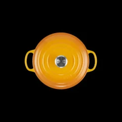 Cocotte En Fonte*LE CREUSET Cocotte en Fonte Ronde 20 cm Nectar Signature