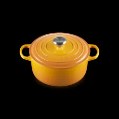 Cocotte En Fonte*LE CREUSET Cocotte en fonte Ronde 24 cm Nectar Signature