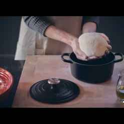 Cocotte En Fonte*LE CREUSET Cocotte en fonte Ronde 20 cm Noir mat Signature