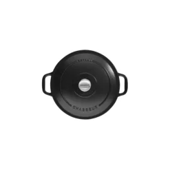 Cocotte En Fonte*CHASSEUR Cocotte en Fonte Ronde 20 cm Noir Mat