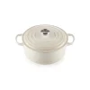 Cocotte En Fonte*LE CREUSET Cocotte en fonte Ronde 22 cm Meringue Signature