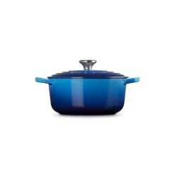 Cocotte En Fonte*LE CREUSET Cocotte en Fonte Ronde 20 cm Azur Signature