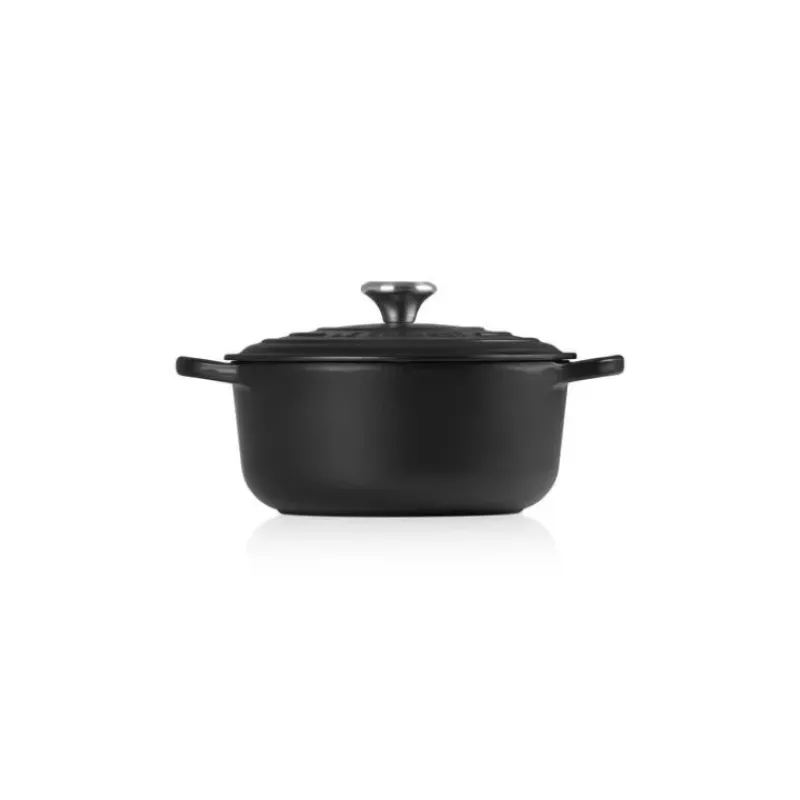 Cocotte En Fonte*LE CREUSET Cocotte en Fonte Ronde 30 cm Noir mat Signature