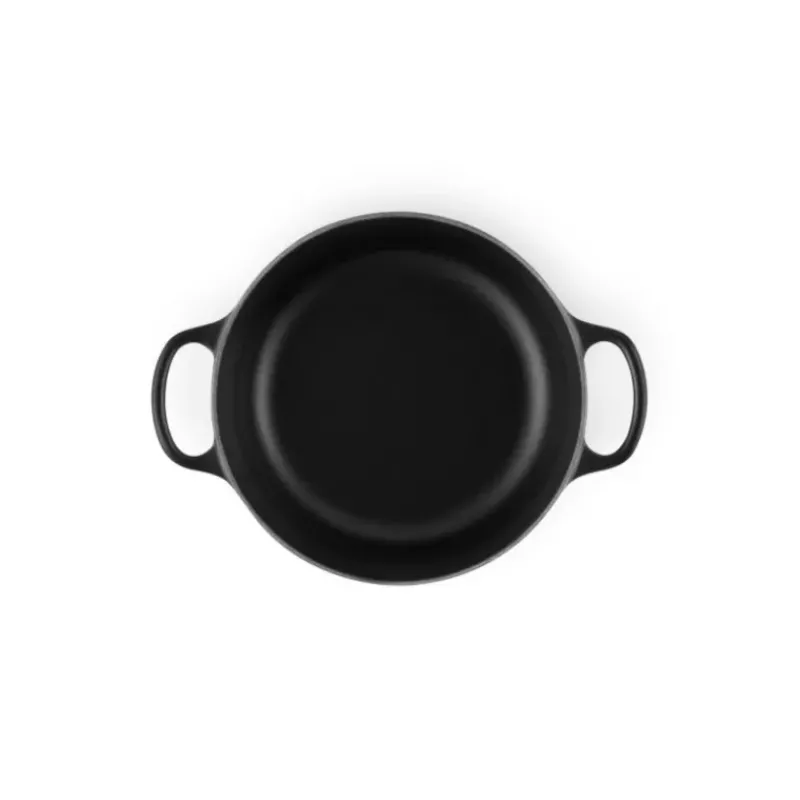 Cocotte En Fonte*LE CREUSET Cocotte en Fonte Ronde 18 cm Noir mat Signature