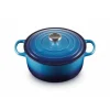 Cocotte En Fonte*LE CREUSET Cocotte en fonte Ronde 24 cm Azur Signature