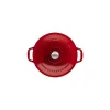 Cocotte En Fonte*CHASSEUR Cocotte en Fonte Ronde 28 cm Rubis