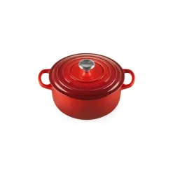 Cocotte En Fonte*LE CREUSET Cocotte en fonte Ronde 30 cm Cerise Signature