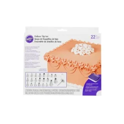 Poches À Douille Pâtissières|Douilles Pâtisserie*WILTON Coffret Deluxe Douilles Pâtissières (x22)