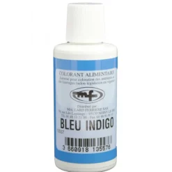 Colorants Alimentaires*MALLARD FERRIERE Colorant alimentaire Bleu Indigo E132 Liquide 100ml