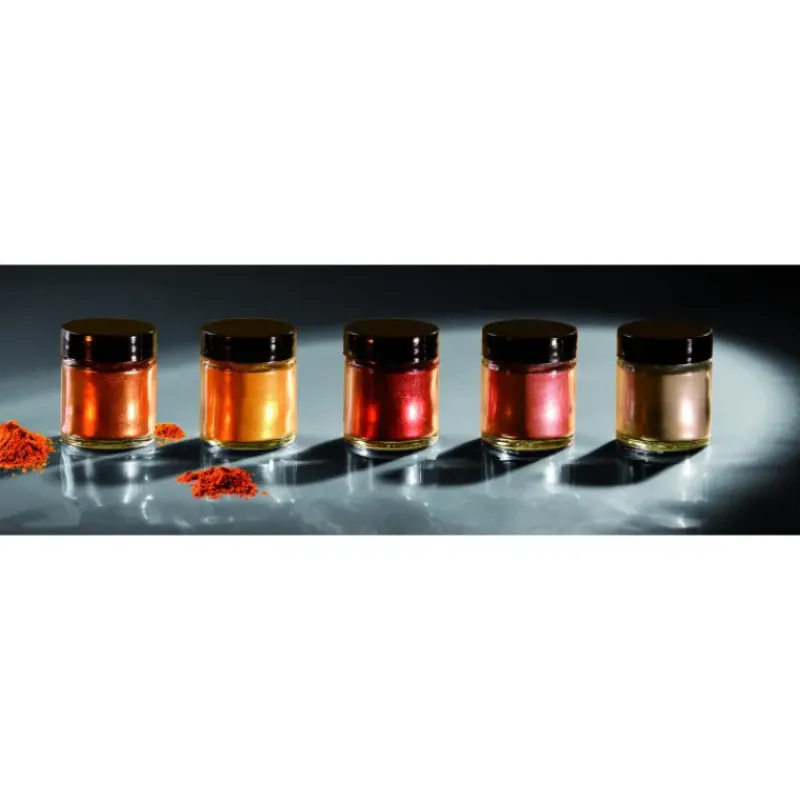 Colorants Alimentaires*MALLARD FERRIERE Colorant alimentaire Cuivre Rouge Poudre Scintillante