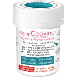 Colorants Alimentaires*SCRAPCOOKING Colorant Alimentaire en Poudre Bleu 5g