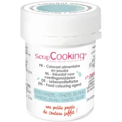 Colorants Alimentaires*SCRAPCOOKING Colorant Alimentaire en Poudre Bleu Pastel 5g