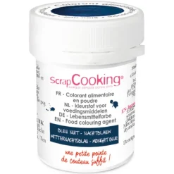 Colorants Alimentaires*SCRAPCOOKING Colorant Alimentaire en Poudre Bleu Nuit 5g