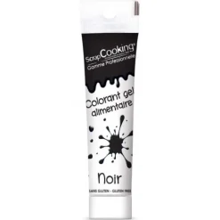 Colorants Alimentaires*SCRAPCOOKING Colorant Alimentaire Gel Noir 20 g
