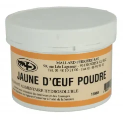 Colorants Alimentaires*MALLARD FERRIERE Colorant alimentaire Jaune d'Oeuf E102/E129 Poudre Hydrosoluble 100g