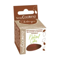 Colorants Alimentaires*SCRAPCOOKING Colorant Alimentaire Naturel en Poudre Marron 10g