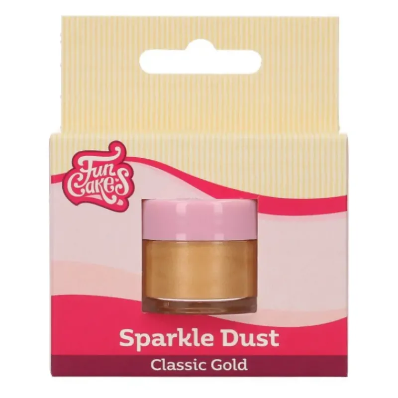 Décoration Comestible*FUNCAKES Colorant Alimentaire Or Métallisé 2,5g