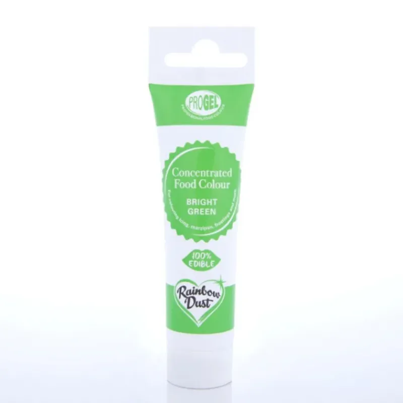 Colorants Alimentaires*RAINBOW DUST Colorant Alimentaire ProGel Vert Clair 25g