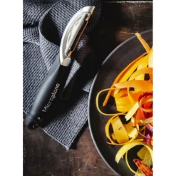 Eplucheurs, Dénoyauteur*MICROPLANE Économe à Lame Pivotante Specialty Noir