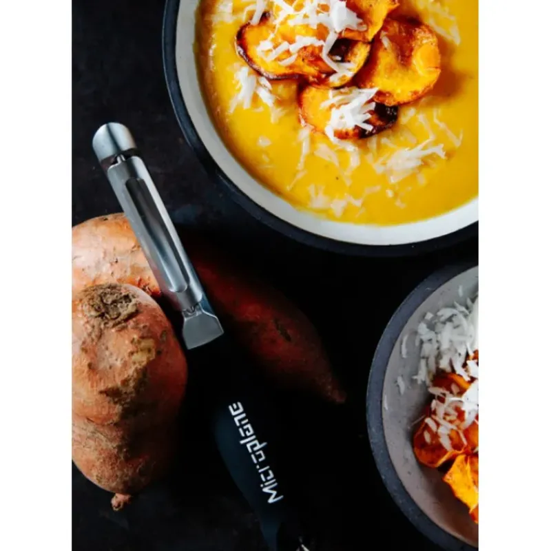 Eplucheurs, Dénoyauteur*MICROPLANE Économe à Lame Pivotante Specialty Noir