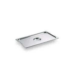 Bac Gastronorme|Bac Gastronorme*MATFER Couvercle Gastronorme Inox Echancré GN 2/1 Bourgeat
