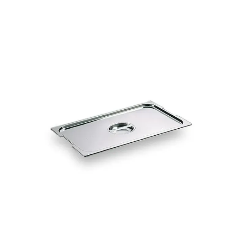 Bac Gastronorme|Bac Gastronorme*MATFER Couvercle Gastronorme Inox Echancré GN 2/1 Bourgeat