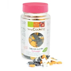 Décoration Comestible*SCRAPCOOKING Décors en sucre Halloween 50 g