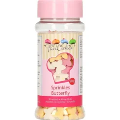 Décoration Comestible*FUNCAKES Décors en sucre Papillons 50 g