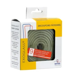 Emporte Pièce - Découpoir Pâtisserie*MATFER Découpoirs Ronds Cannelés Pairs Exoglass (Boîte de 9)