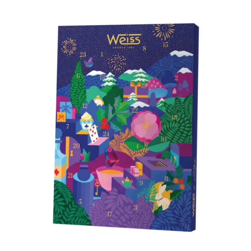 Chocolats À Offrir*WEISS DLUO Courte Calendrier de l'Avent Chloé Weinfeld 210 g