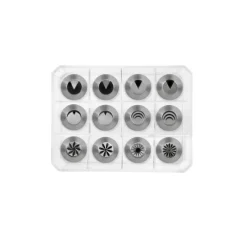 Douilles Pâtisserie*IBILI Douille Inox Russe Standard Ø 1,6 cm x H 4 cm (x12)