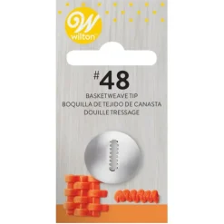 Douilles Pâtisserie*WILTON Douille pâtissière effet tressé (n°48) Inox