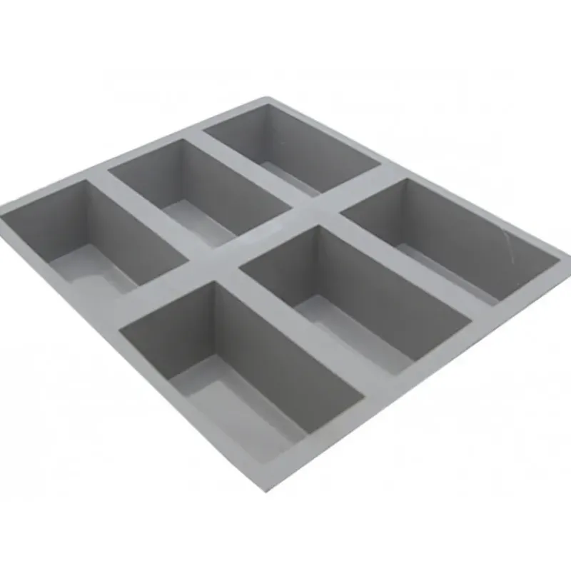 Moule Silicone*DE BUYER Elastomoule à Cake - 6 empreintes 21 x 17,6 cm - Silicone