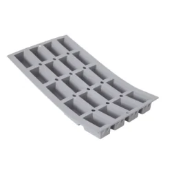 Moule Silicone*DE BUYER Elastomoule mini-Cakes - 20 empreintes 30 x 17,6 cm - Silicone