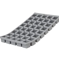 Moule Silicone*DE BUYER Elastomoule mini-Cube - 40 empreintes 30 x 17,6 cm - Silicone