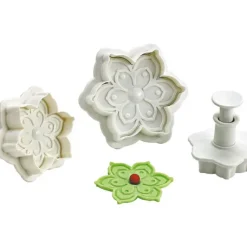 Emporte Pièce - Découpoir Pâtisserie*MALLARD FERRIERE Emporte Pièce Fleur Ø 40, 55, 70 mm
