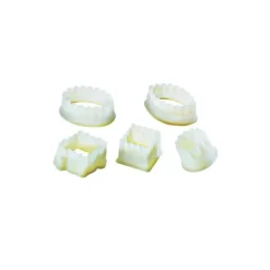 Emporte Pièce - Découpoir Pâtisserie*MALLARD FERRIERE Emporte Pièce Géométriques Cannelés Polyglass (x5)