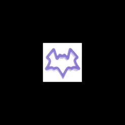 Emporte Pièce - Découpoir Pâtisserie*WILTON Emporte Pièce Inox Chauve-Souris Bord Epais Violet