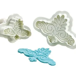 Emporte Pièce - Découpoir Pâtisserie*MALLARD FERRIERE Emporte Pièce Volutes Ornées 50, 70 mm