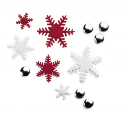 Emporte Pièce - Découpoir Pâtisserie*IBILI Emporte-Pièce avec Poussoir Flocon de Neige (x3)