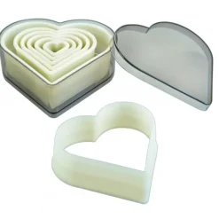 Emporte Pièce - Découpoir Pâtisserie*IBILI Emporte-Pièce Coeur Polyglass (x7)