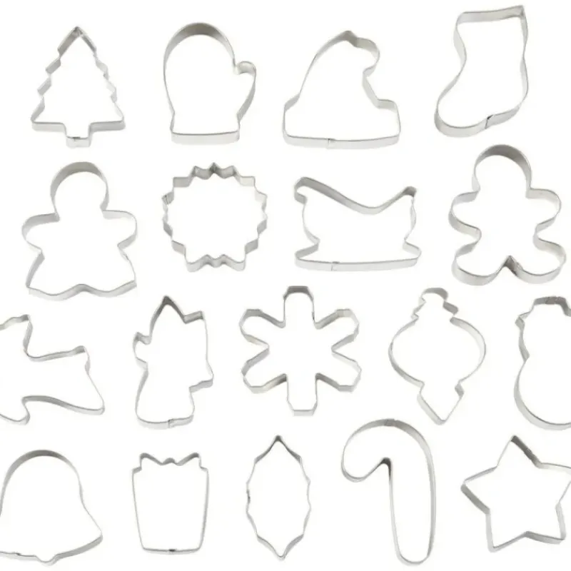 Emporte Pièce - Découpoir Pâtisserie*WILTON Emporte-pièce Noël (x18)