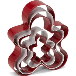 Emporte Pièce - Découpoir Pâtisserie*PATISSE Emporte-pièces Biscuit Bonhomme Pain d'Epices (x5)