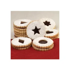 Emporte Pièce - Découpoir Pâtisserie*WILTON Emporte-Pièces Linzer Noël (x7)